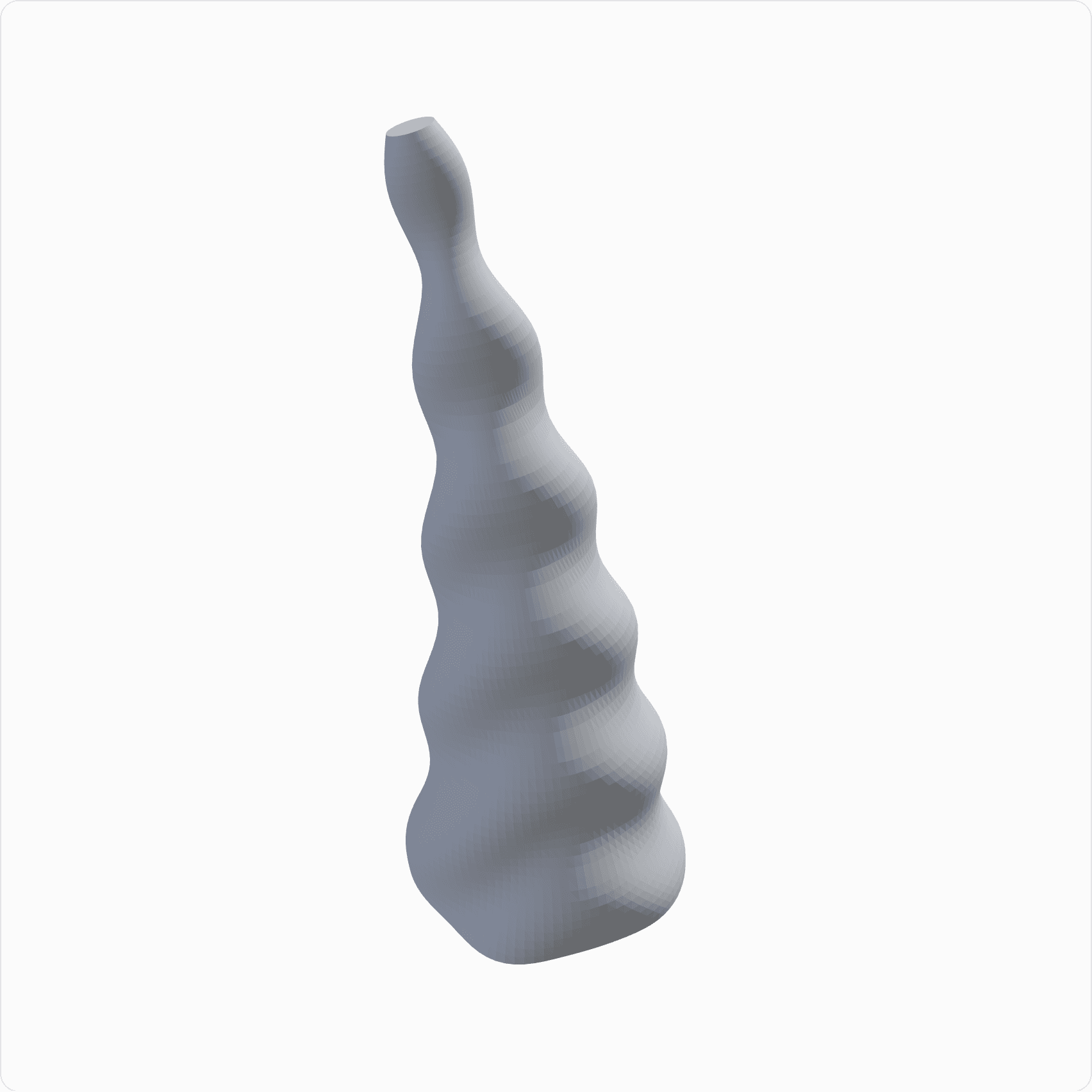 Termite tower, rendered