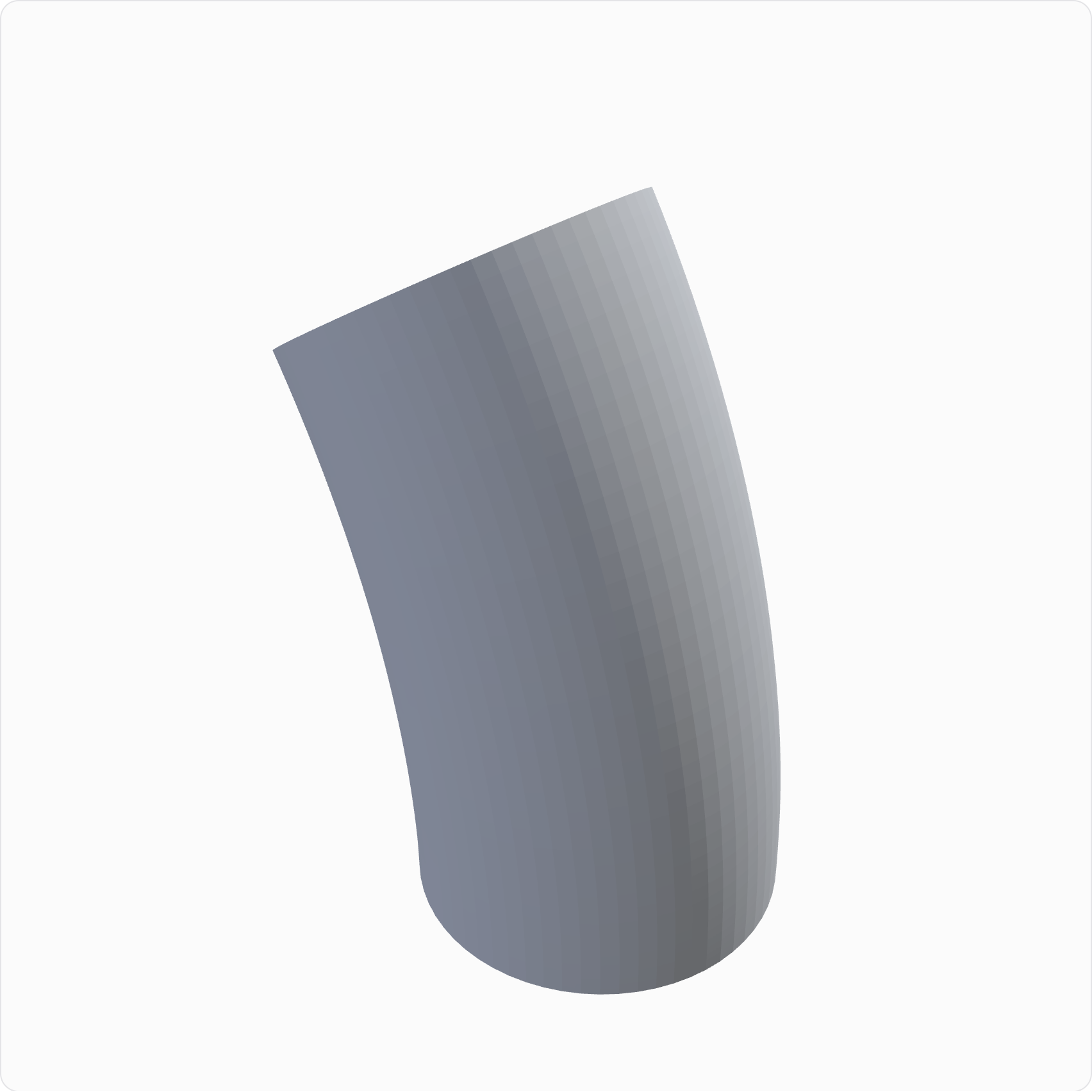 Marble run chute, rendered